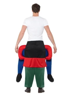 Smiffys Déguisement Piggyback Gnome Vert (combinaison) 7 Smiffys Déguisement Piggyback Gnome Vert (combinaison) -Spooky Decor World deguisement piggyback gnome vert combinaison 2