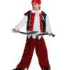 WIDMANN Déguisement Pirate De L'ile Aux Trésors (chemise, Veste, Pantalon, Bandana) 2 WIDMANN Déguisement Pirate De L'ile Aux Trésors (chemise, Veste, Pantalon, Bandana) -Spooky Decor World deguisement pirate de l ile aux tresors chemise veste pantalon bandana