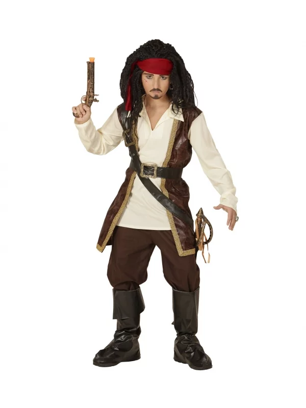 WIDMANN Déguisement Pirate Des Caraïbes Enfant Complet 3 WIDMANN Déguisement Pirate Des Caraïbes Enfant Complet