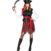 WIDMANN Déguisement Pirate Des Caraïbes Femme Avec Tricorne Et Bandeau - Du S Au XXXL -Spooky Decor World deguisement pirate des caraibes femme avec tricorne et bandeau du s au xxxl