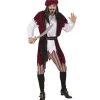 WIDMANN Déguisement Pirate Des Caraïbes Homme (chemise Avec Gilet, Pantalon, Ceinture, Bandeau) -Spooky Decor World deguisement pirate des caraibes homme chemise avec gilet pantalon ceinture bandeau