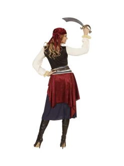WIDMANN Déguisement Pirate Femme, Boucanière Des Caraïbes (robe, Bandeau, Ceinture, Bandana) 7 WIDMANN Déguisement Pirate Femme, Boucanière Des Caraïbes (robe, Bandeau, Ceinture, Bandana) -Spooky Decor World deguisement pirate femme boucaniere des caraibes robe bandeau ceinture bandana 2