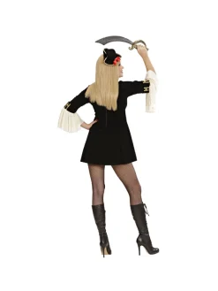 WIDMANN Déguisement Pirate Femme,(robe Avec Veste, Petit Tricorne) -Spooky Decor World deguisement pirate femmerobe avec veste petit tricorne 1