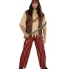 WIDMANN Déguisement Pirate Homme (chemise Avec Veston Et Ceinture, Pantalon, Bandeau) -Spooky Decor World deguisement pirate homme chemise avec veston et ceinture pantalon bandeau