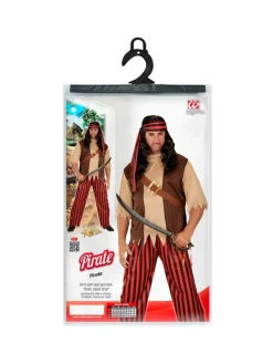 WIDMANN Déguisement Pirate Homme (chemise Avec Veston Et Ceinture, Pantalon, Bandeau) 10 WIDMANN Déguisement Pirate Homme (chemise Avec Veston Et Ceinture, Pantalon, Bandeau) -Spooky Decor World deguisement pirate homme chemise avec veston et ceinture pantalon bandeau 3