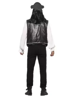 Smiffys Déguisement Pirate Homme (gilet, Chapeau, Ceinture) 11 Smiffys Déguisement Pirate Homme (gilet, Chapeau, Ceinture) -Spooky Decor World deguisement pirate homme gilet chapeau ceinture 4