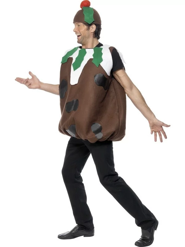 Smiffys Déguisement Pudding De Noël Pour Homme 2 Smiffys Déguisement Pudding De Noël Pour Homme