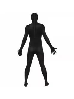 Smiffys Déguisement Seconde Peau Noire Homme (combinaison Avec Cagoule) -Spooky Decor World deguisement seconde peau noire homme combinaison avec cagoule 2