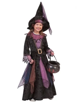 Déguisement Sorcière Des Bois Pour Fille Complet