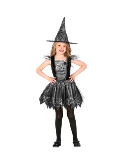 WIDMANN Déguisement Sorcière Fille- Robe Tutu, Chapeau 2 Au 13 Ans -Spooky Decor World deguisement sorciere fille robe tutu chapeau 2 au 13 ans 3