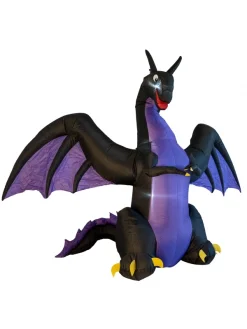 Dragon Géant Gonflable Avec Lumière Led - 250 Cm