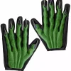 Gants Mains De Sorcières 3D Verts -Spooky Decor World gants mains de sorcieres 3d verts