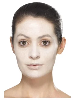 Smiffys Kit Maquillage Arlequin (Peinture Visage, Faux-cils, Bijoux Autocollants, Applicateur) -Spooky Decor World kit maquillage arlequin peinture visage faux cils bijoux autocollants applicateur 3