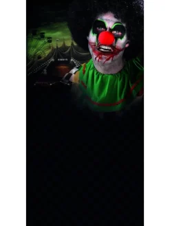 Smiffys Kit Maquillage Clown De La Mort (transferts, Latex Liquide, Nez, Peinture Et Applicateurs) -Spooky Decor World kit maquillage clown de la mort transferts latex liquide nez peinture et applicateurs 6