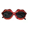Lunettes Lèvres Pulpeuses Rouges -Spooky Decor World lunettes levres pulpeuses rouges