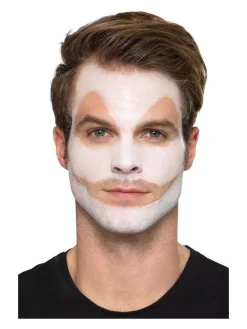 Smiffys Maquillage à L'eau Clown Sanguinaire (3 Couleurs, Faux Sang, Nez, Dents, éponge, Brosse) -Spooky Decor World maquillage a l eau clown sanguinaire 3 couleurs faux sang nez dents eponge brosse 4