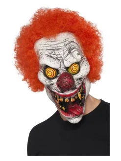 Smiffys Masque Clown Dément -Spooky Decor World masque clown dement 1