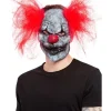 Smiffys Masque Clown Foncé, Latex, Avec Cheveux -Spooky Decor World masque clown fonce latex avec cheveux