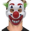 Smiffys Masque De Clown En PVC Avec élastique -Spooky Decor World masque de clown en pvc avec elastique
