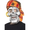 Smiffys Masque De Squelette De Pirate -Spooky Decor World masque de squelette de pirate