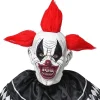 WIDMANN Masque Intégral Latex De Clown Tueur Avec Cheveux - Adulte -Spooky Decor World masque integral latex de clown tueur avec cheveux adulte