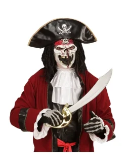 Spooky Decor World -Spooky Decor World masque pirate zombie en latex pour enfant 1