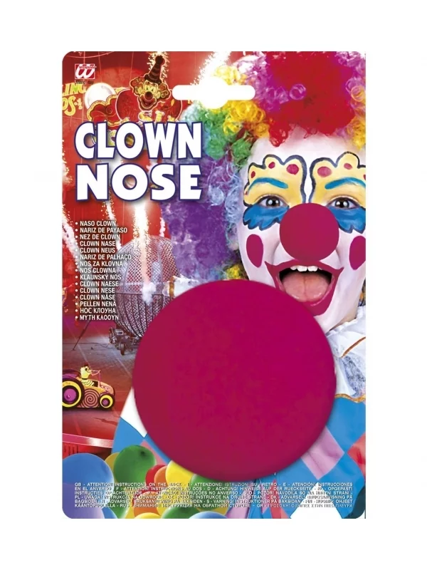 WIDMANN Nez Clown Rouge En éponge 3 WIDMANN Nez Clown Rouge En éponge