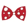 WIDMANN Noeud Papillon Clown Rouge à Pois Blanc -Spooky Decor World noeud papillon clown rouge a pois blanc