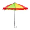 Parapluie De Clown Rouge Et Vert 30 Cm -Spooky Decor World parapluie de clown rouge et vert 30 cm