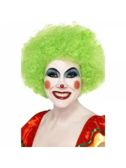 Smiffys Perruque Clown Fou Verte