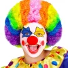 WIDMANN Perruque Clown Multicolore -Spooky Decor World perruque clown multicolore