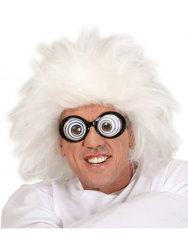 WIDMANN Perruque De Savant Fou Blanche 4 WIDMANN Perruque De Savant Fou Blanche – Image 2