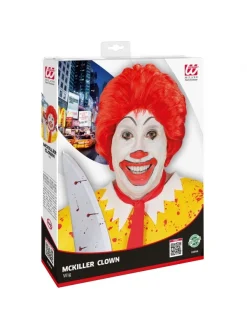 WIDMANN Perruque Ronald Rouge -Spooky Decor World perruque ronald rouge 1