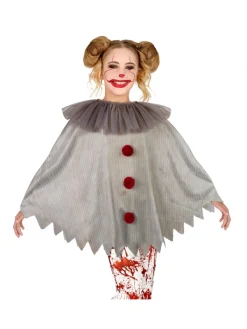 WIDMANN Poncho Clown Vintage Halloween Enfant -Spooky Decor World poncho clown vintage halloween enfant 1