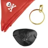 WIDMANN Set Pirate (bandana, Cache-oeil, Boucle D'oreille) -Spooky Decor World set pirate bandana cache oeil boucle d oreille