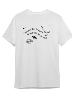 T-shirt Famille Addams Pour Adulte