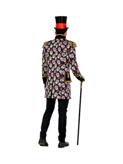 WIDMANN Veste Jour Des Morts Noir Et Fluo Homme Du S Au XXL -Spooky Decor World veste jour des morts noir et fluo homme du s au xxl 2