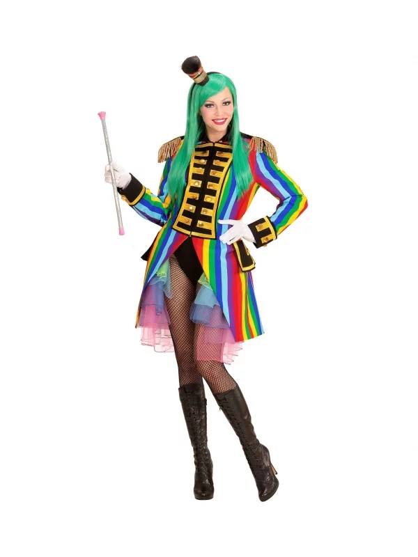 WIDMANN Veste Queue De Pie Femme Arc-en-ciel 4 WIDMANN Veste Queue De Pie Femme Arc-en-ciel – Image 2