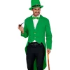 WIDMANN Veste Queue De Pie Verte Leprechaun - Saint-Patrick Homme -Spooky Decor World veste queue de pie verte leprechaun saint patrick homme